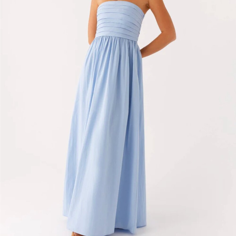 Peppermayo Tamia Maxi Dress - Blue